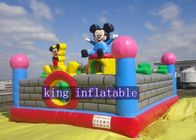 Beau Mickey badine le parc d'attractions gonflable pour l'amusement sautant PVC de 0.45mm - de 0.55mm