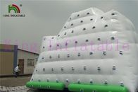 iceberg géant de bâche de PVC de 0.9mm blanc/de vert de jouet gonflable eau pour le parc aquatique