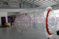 Promenade gonflable extérieure adaptée aux besoins du client jouet sur de l'eau de boule de PVC/TPU roulement pour le parc aquatique
