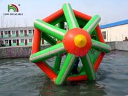 Jouet coloré de bâche de PVC de roue d'eau d'explosion de 3 * de 2.8m pour l'usage d'été d'adulte/enfants