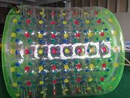 Rouleau gonflable de jouet de l'eau transparente géante de PVC/TPU pour des enfants et des adultes