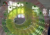 PVC gonflable de jouet/rouleau de l'eau d'arc-en-ciel fait sur commande/TPU 2.4m x 2.8m thermoscellés