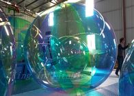 boule de marche de l'eau colorée d'explosion de rayure de PVC de 1,0 millimètres pour le parc d'attractions