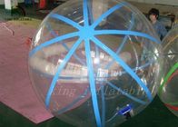 Boule de marche gonflable de l'eau durable de PVC/PTU de ficelles colorées par la machine de soudure d'air chaud