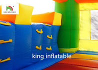 Chambre sautante gonflable de château de Rockey avec l'arrière-cour de double diapositives pour l'enfant en bas âge