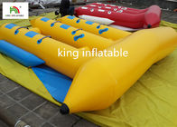 Biens jaunes gonflables adaptés aux besoins du client de 6 de Seater de sport de mouche bateaux de pêche