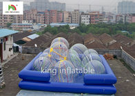 Piscine gonflable bleue commerciale pour le loyer élevé des adultes 1.3m