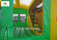 Château sautant gonflable d'amusement coloré avec la glissière pour le ventilateur de la CE d'Oxford d'enfant en bas âge