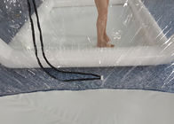 Tente/ballon transparents gonflables romantiques de bulle de PVC d'OEM 0.8mm pour la partie