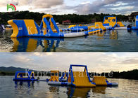 Taille extérieure de flottement gonflable géante 30*25 m de jeux de sport de parc d'aqua d'été de parc aquatique