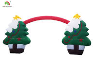 L'arbre de Noël gonflable d'explosion des produits 11*5 m de la publicité EN14960 arque Santa