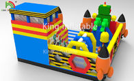 Modèle sautant gonflable de robot de château d'enfants avec diapositive garantie de 2 ans