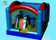Château sautant du football de jeux de sport de porte d'enfants de combinaison de videur multifonctionnel gonflable de jouet