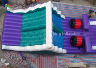 Anti- double glissière de bateau de pirate de ruelles de PVC de glissière sèche gonflable colorée UV de bâche