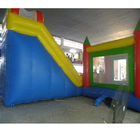 Chambres pleines d'entrain sautantes gonflables sautantes gonflables de château d'enfants commerciaux avec la glissière