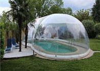 Tente transparente gonflable commerciale de couverture de dôme de piscine de 8m