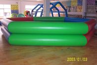 La piscine circulaire de bâche de PVC/piscines gonflables doublent la taille du tube 1.3m