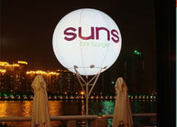 La publicité gonflable brillante monte en ballon/ballon gonflable populaire de LED pour la décoration