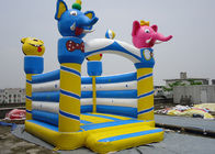 Type de château de bâche de PVC château gonflable d'éléphant/château plein d'entrain sautant pour des enfants