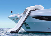 Glissière gonflable hermétique adaptée aux besoins du client de yacht de glissière d'eau de bâche de PVC pour le yacht