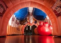 Corps humain gonflable de tente d'événement avec des organes pour le tissu de nylon d'exposition