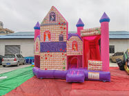 Princesse gonflable Themed Jumping Castle d'enfants extérieurs rebondissent la bâche de PVC de Chambre