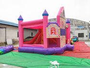 Princesse gonflable Themed Jumping Castle d'enfants extérieurs rebondissent la bâche de PVC de Chambre