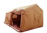 tente gonflable d'événement de désert de PVC de 0.65mm en camping de cabine hermétique de cube