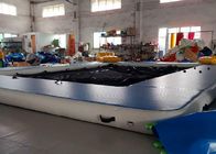Piscine de flottement d'Inflatale 0.9mm de piscine de mer avec le filet de méduses d'Unti pour le yacht