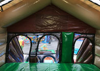 Message publicitaire sec sautant de videur de château de glissière de Forest Theme Kids Inflatable Dry