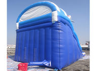 Glissière d'eau gonflable extérieure d'amusement avec la piscine pour des jeux de parc aquatique d'enfants
