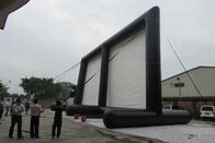 Structure gonflable extérieure de cadre de noir de cinéma d'ASTM