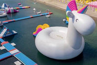 Impression de Digital de parc aquatique d'Unicorn Theme Inflatable Floating Aqua