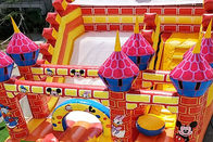 Terrain de jeu gonflable de videur de Platon de bâche faite sur commande de PVC pour des enfants