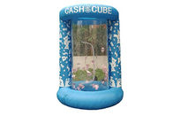Machine de saisie adaptée aux besoins du client de cube en argent liquide de jeu d'argent gonflable