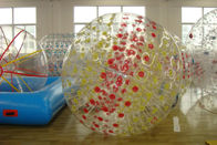boule transparente gonflable faite sur commande de PVC Zorb de diamètre de 3m pour des sports en plein air