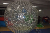 boule transparente gonflable faite sur commande de PVC Zorb de diamètre de 3m pour des sports en plein air