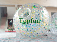Boule de Zorb avec la lueur verte pour la rampe gonflable de Zorb/sport gonflable de boule de Grassplot