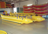 Ligne double ou simple bateau gonflable de forme de bateau de banane/banane avec le moteur pour transporter de courant