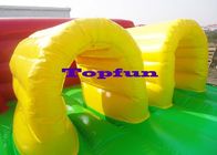Obstacle gonflable adapté aux besoins du client de parcs aquatiques/glissière d'eau gonflable avec la piscine