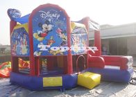 Château sautant gonflable Mickey Mouse de parcs de Disney d'amusement dedans en centre ville