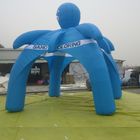 Forme gonflable d'araignée de tente de dôme bleu pour Exhibiton/publicité