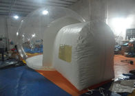 tente claire gonflable de bulle de diamètre de 4M, tente transparente gonflable de dôme de PVC