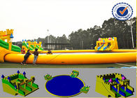 adaptez les parcs à thème aux besoins du client gonflables imperméables de parc aquatique de diamètre de 30m