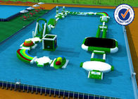 Parcs aquatiques gonflables adaptés aux besoins du client, équipement de terrain de jeu de l'eau de PVC de 0.9mm