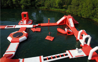 capacité gonflable de personne de Jumper Sport Games 210 de parc aquatique de 53*47m