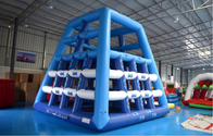 Jeux gonflables adaptés aux besoins du client de sport aquatique de parc aquatique de parcours du combattant