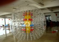 Adulte boule transparente de Zorbing de l'eau d'Unti-froideur de PVC de 0,9 millimètres pour le parc d'attractions