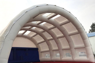 Grande tente gonflable de chapiteau d'événement de court de tennis de dôme pour le message publicitaire