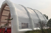 Grande tente gonflable de chapiteau d'événement de court de tennis de dôme pour le message publicitaire